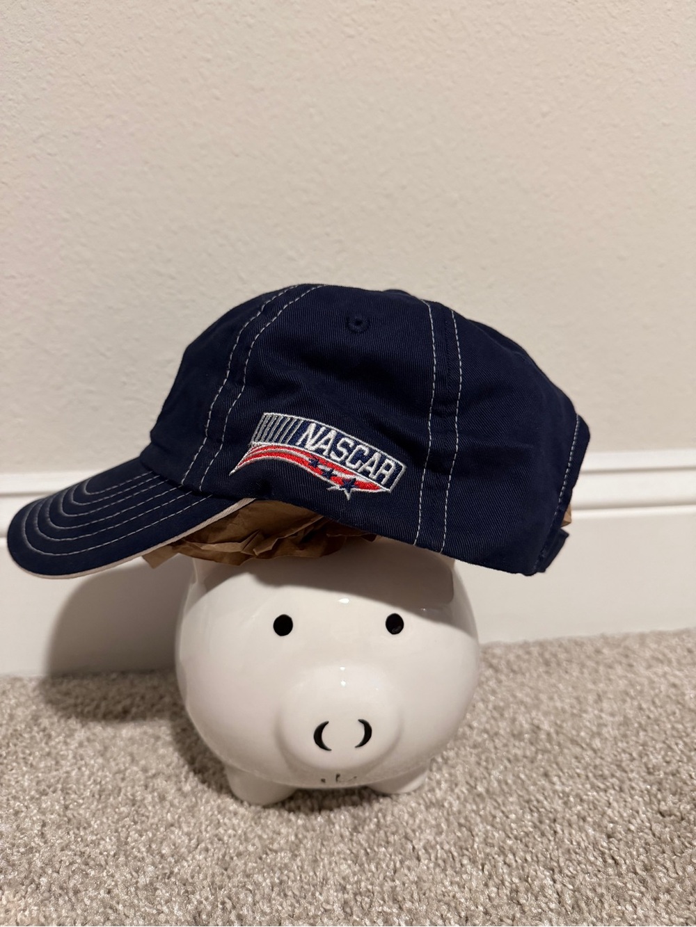 Bill Elliott #88 NASCAR Hat Cap Navy Blue Adjustable USA - Picture 3 of 6
